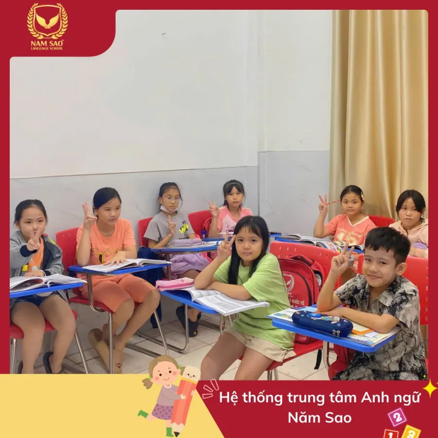 Hệ thống Trung Tâm Anh Ngữ Năm Sao - Cơ sở 5