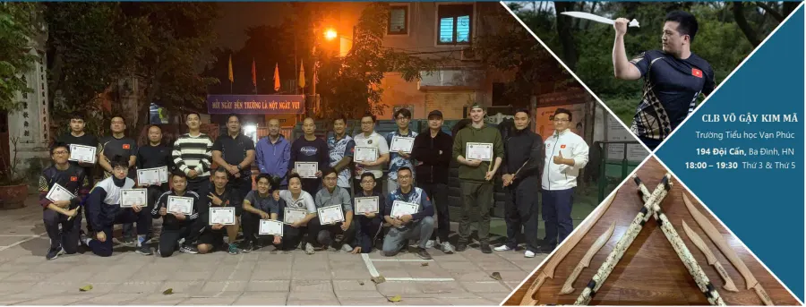 Câu lạc bộ Võ Gậy - Kim Mã