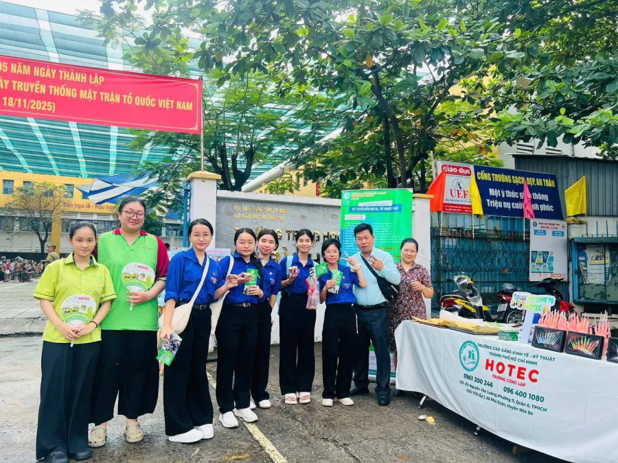 Trường Cao Đẳng Kinh tế - Kỹ thuật TP.HCM (HOTEC) - Cơ sở 2