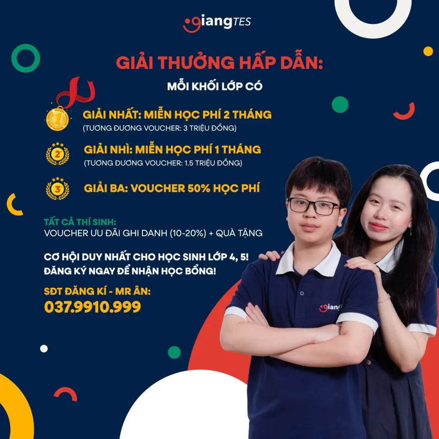 Trung tâm Tiếng Anh Cô Hương Giang( Giangtes) - Cơ sở 2