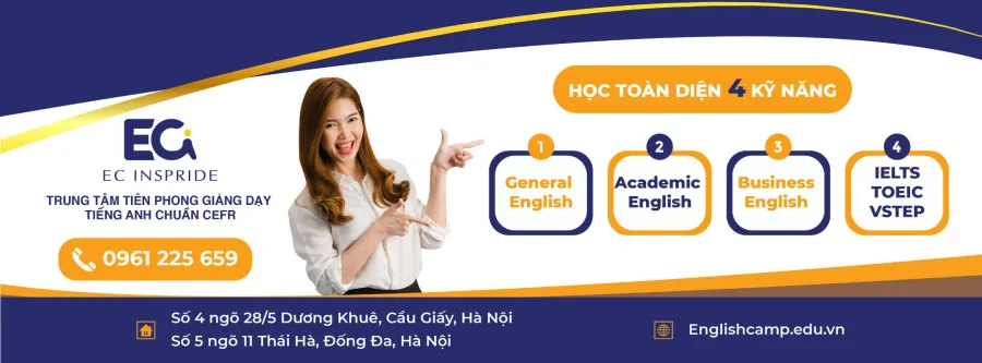 Trung tâm EC Inspride - Tiếng Anh Chuẩn CEFR