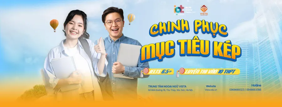 Trung tâm Vista- Giỏi tiếng Anh toàn diện
