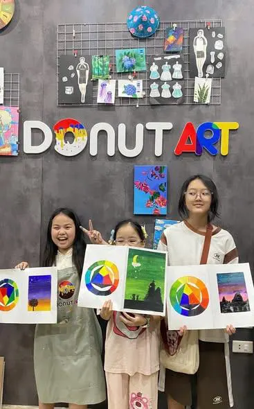 Lớp học vẽ Donut Art