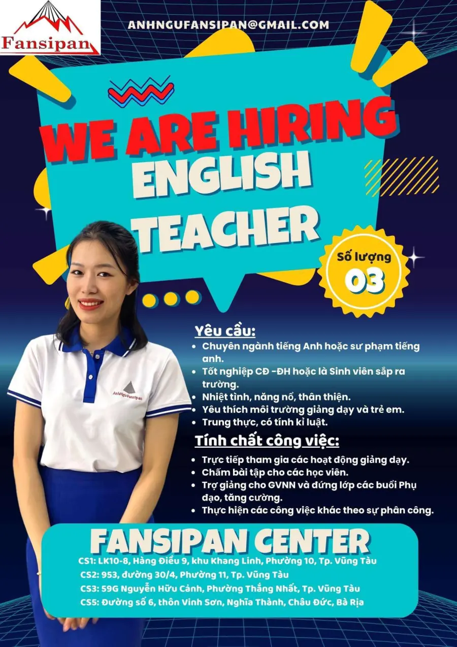 Trung tâm Anh Ngữ Fansipan - Cơ sở 3