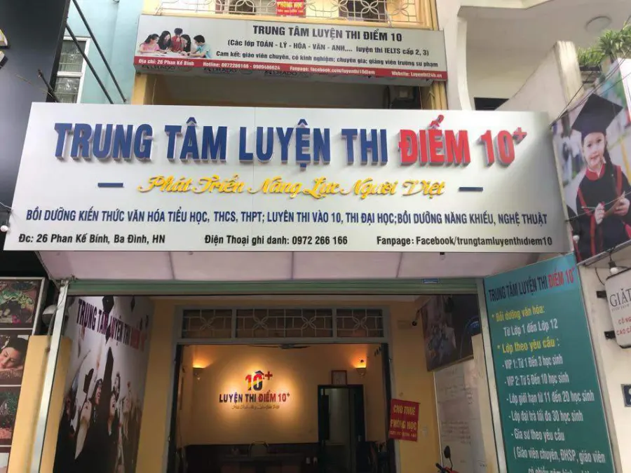 Trung tâm Luyện thi Điểm 10+