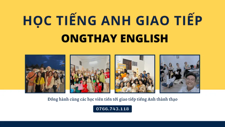 Trung tâm học Tiếng Anh Giao Tiếp OngThay English