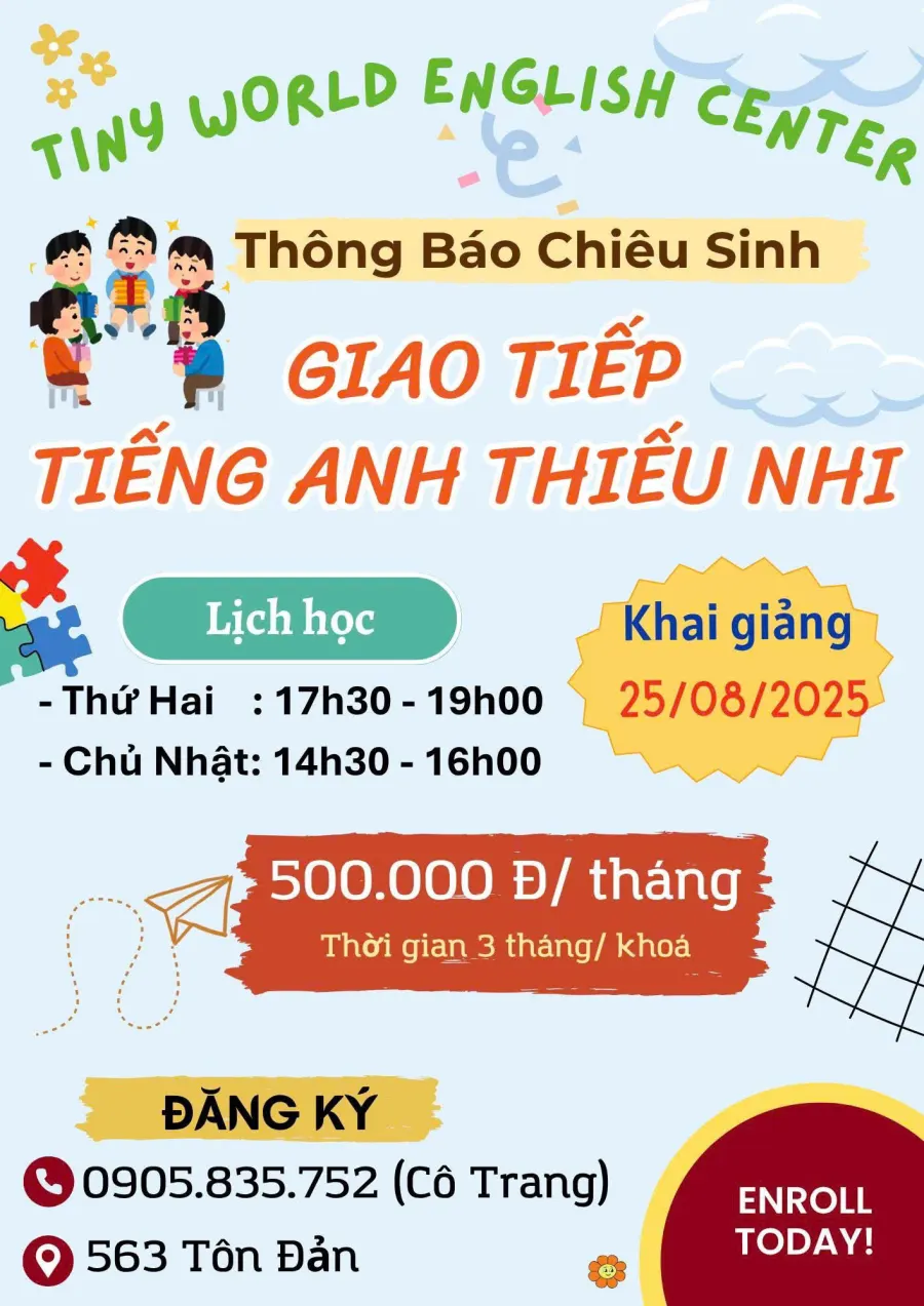 Trung tâm Tiny World English Center