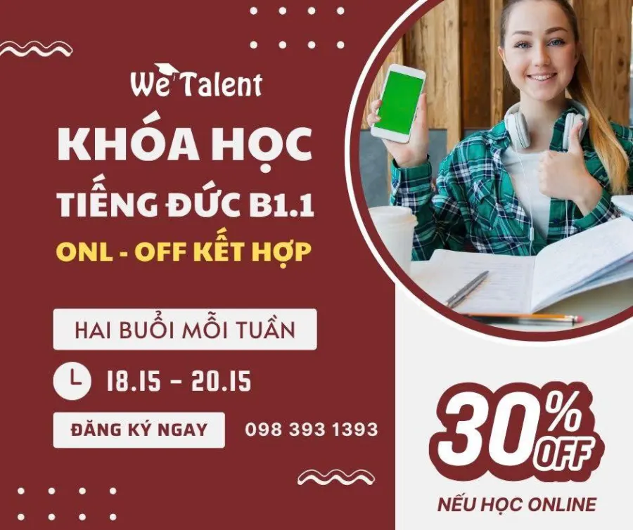 Lớp Học tiếng Đức cùng We Talent