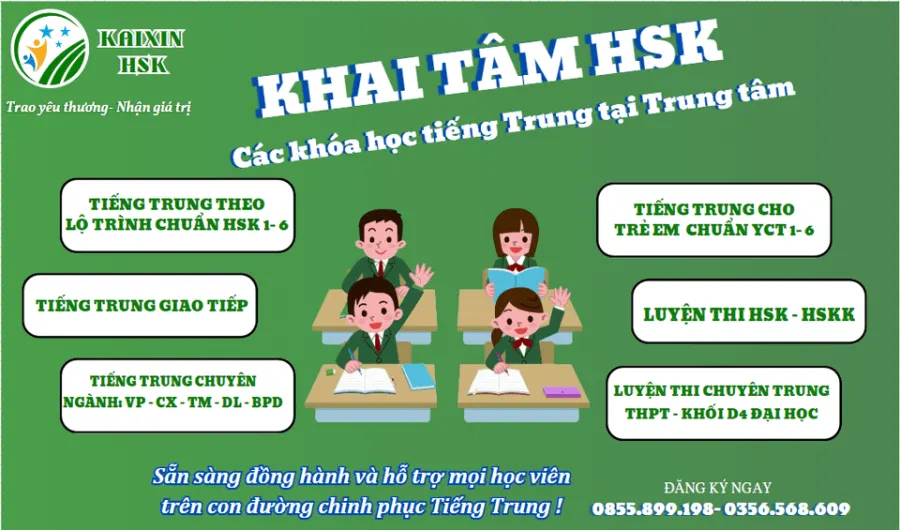 Trung tâm Ngoại Ngữ Khai Tâm HSK