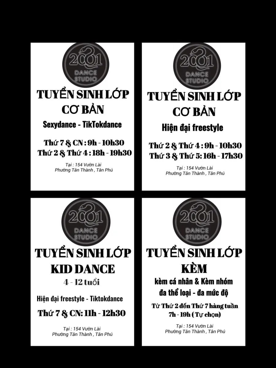 Trung tâm Two Thousand One Dance Studio