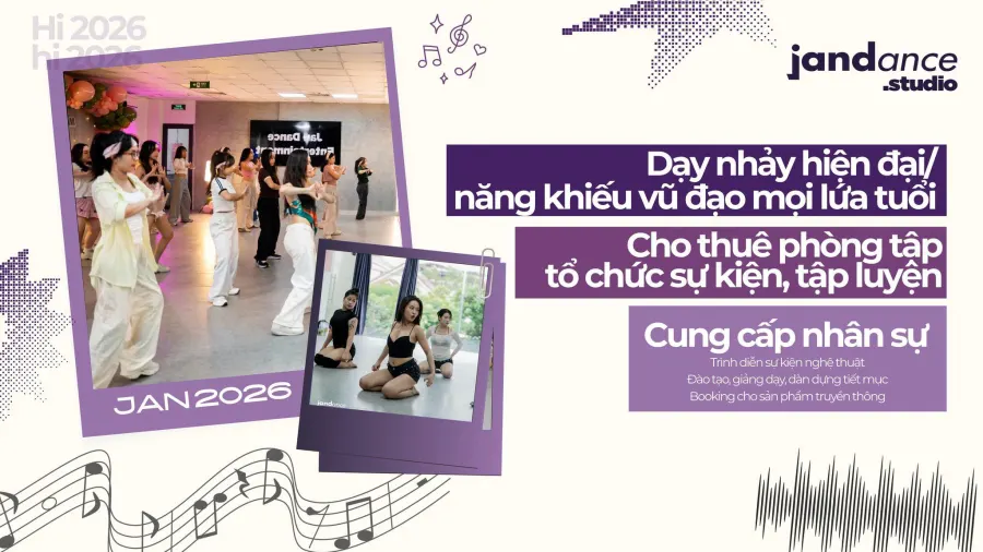 Trung tâm Jan Dance Studio - Cơ sở 1