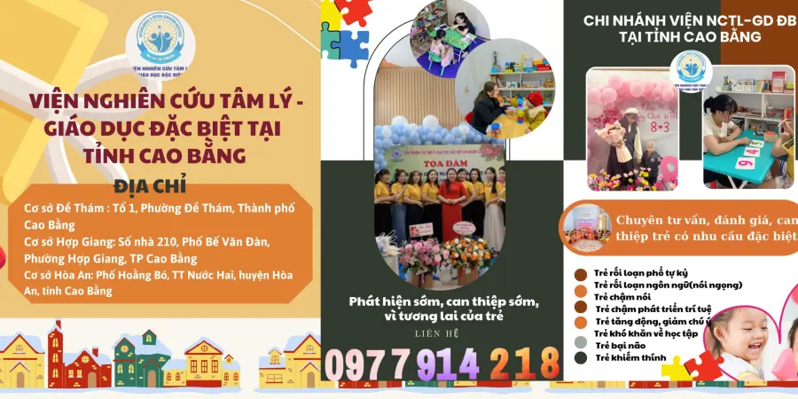 Viện nghiên cứu Tâm lý - Giáo dục đặc biệt - Cơ sở 2