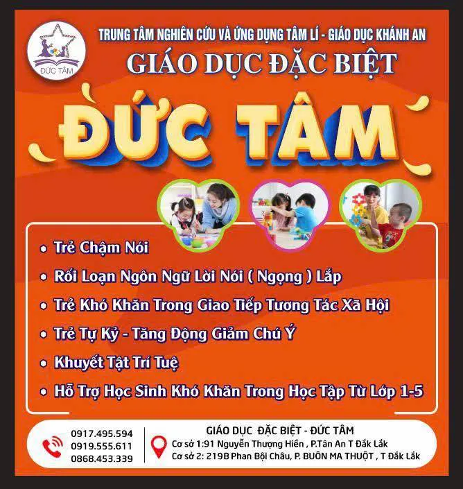 Trung tâm Dạy trẻ chậm nói và rối loạn phát triển - Cơ sở 3