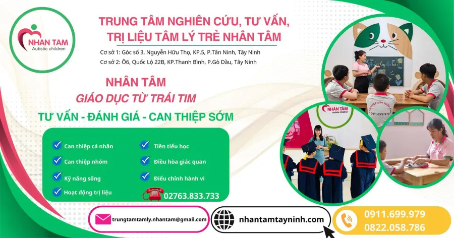 Trung tâm Can Thiệp Sớm Nhân Tâm - Cơ sở 1