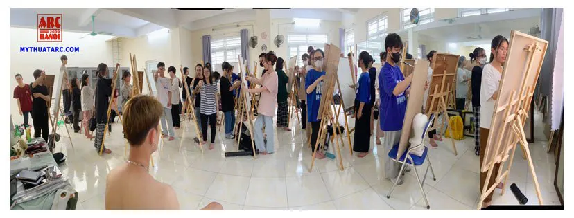Lớp Học vẽ ARC Hà Nội - Cơ sở 2