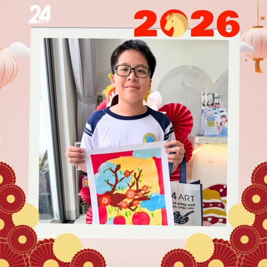 Lớp vẽ 24 Art - Cơ sở 1