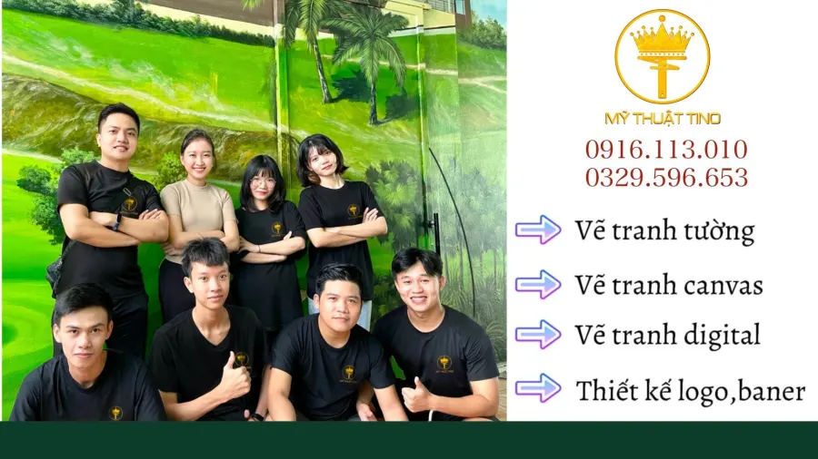 Trung tâm Vẽ tranh tường Đà Nẵng-Mỹ Thuật TiNo