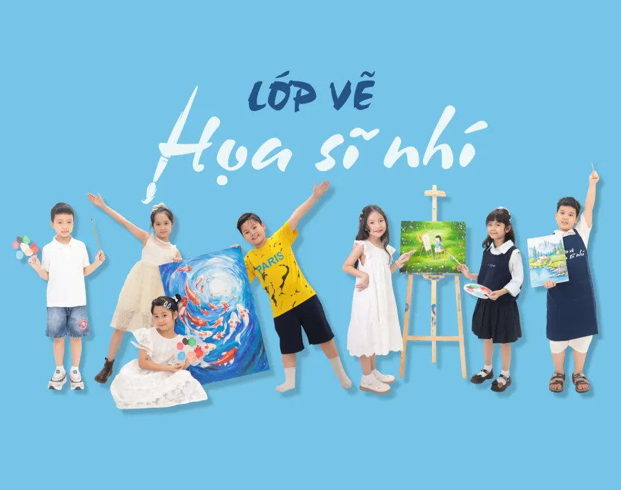 Họa Sĩ Nhí - Lớp vẽ sáng tạo - Cơ sở 2
