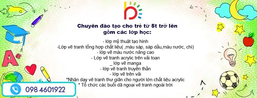 Lớp Vẽ Cô Bi - Cơ sở 2