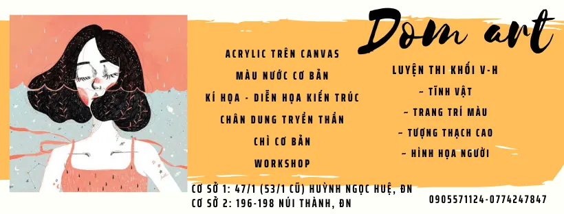 Lớp Vẽ Đà Nẵng DOM Art - Cơ sở 1