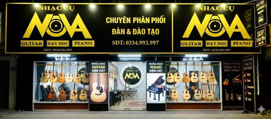 Trung tâm Guitar Nova - Vĩnh Long 2