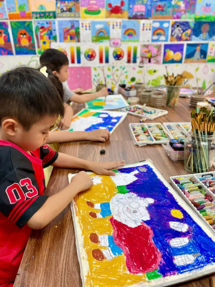 Lớp Vẽ Gạo Nhỏ - Art for kids