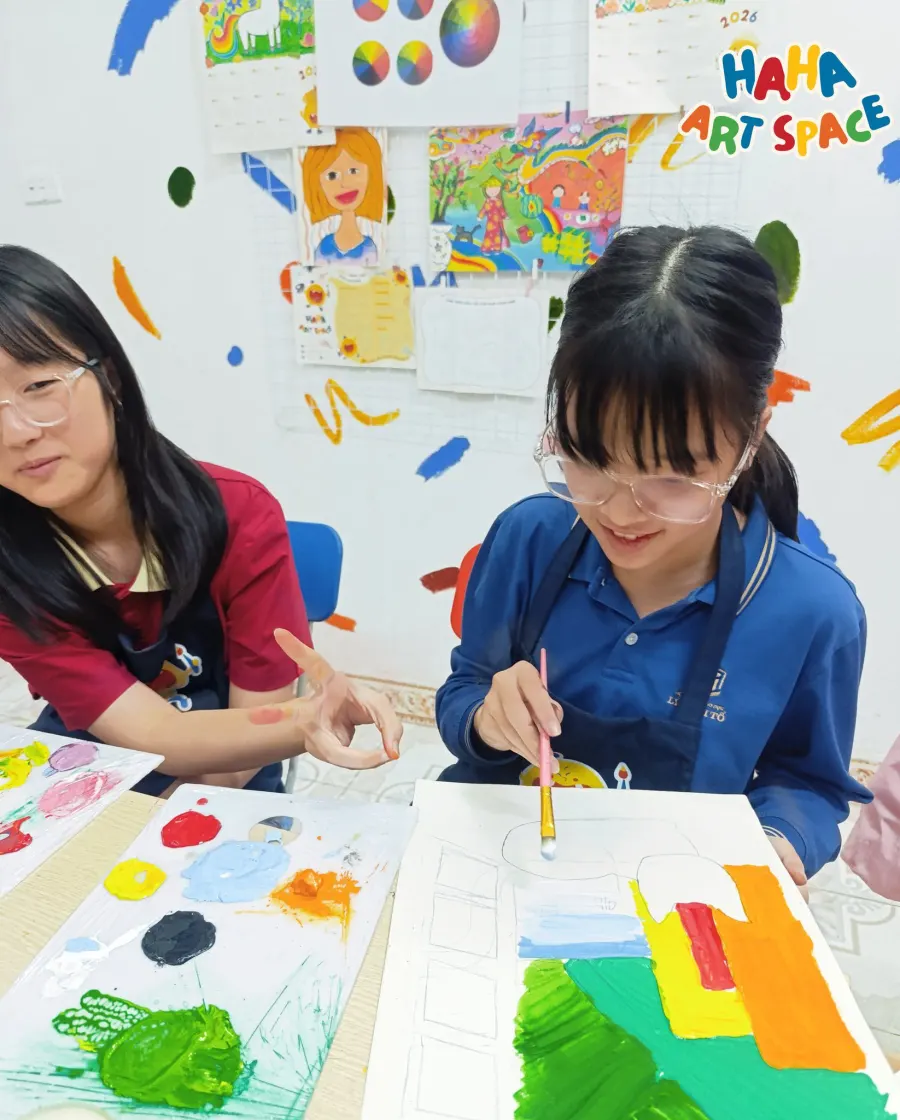 Lớp vẽ Haha Art Space