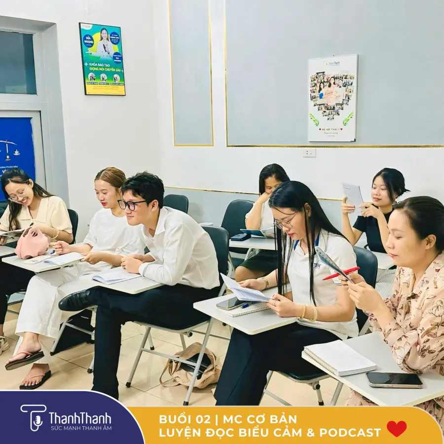 Trung tâm Đào tạo MC - Thanh Thanh Voice