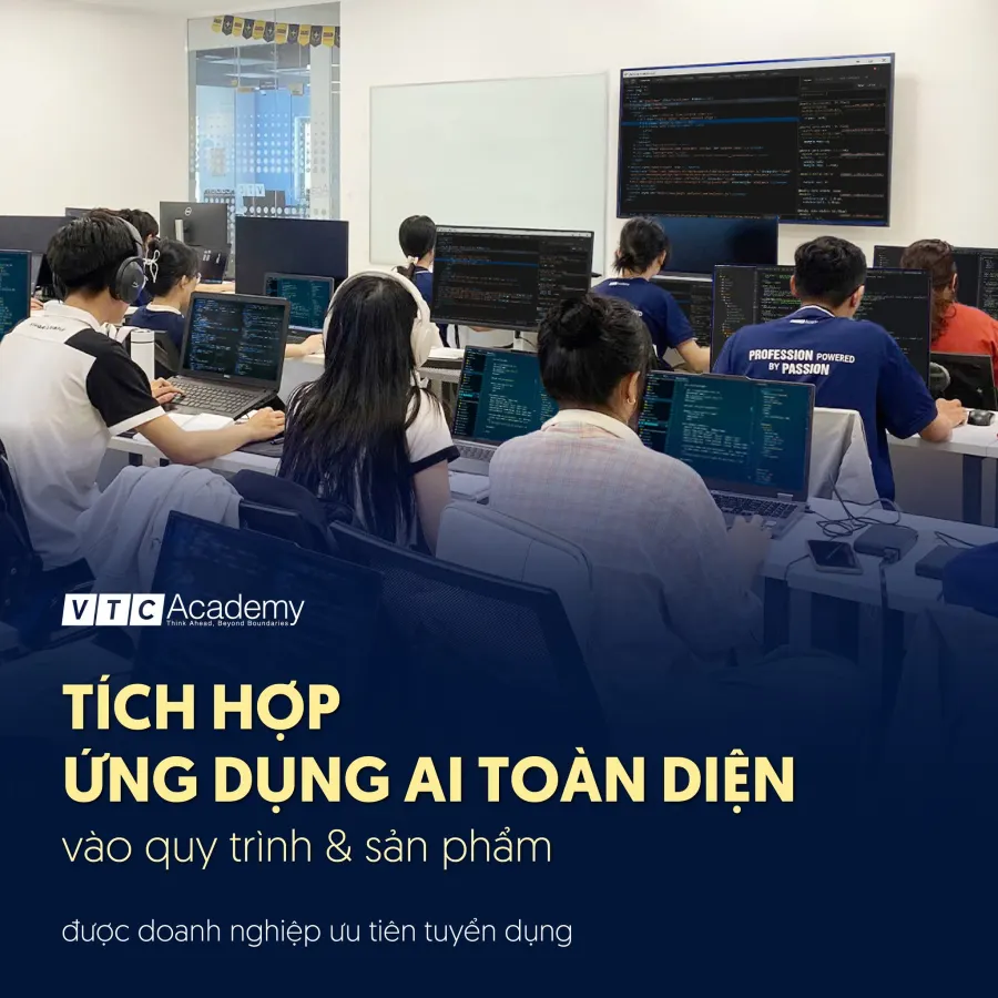 Hệ thống đào tạo lập trình VTC Academy - Cơ sở 2