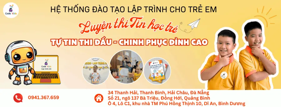 Lớp Lập trình nhí  CodeKids