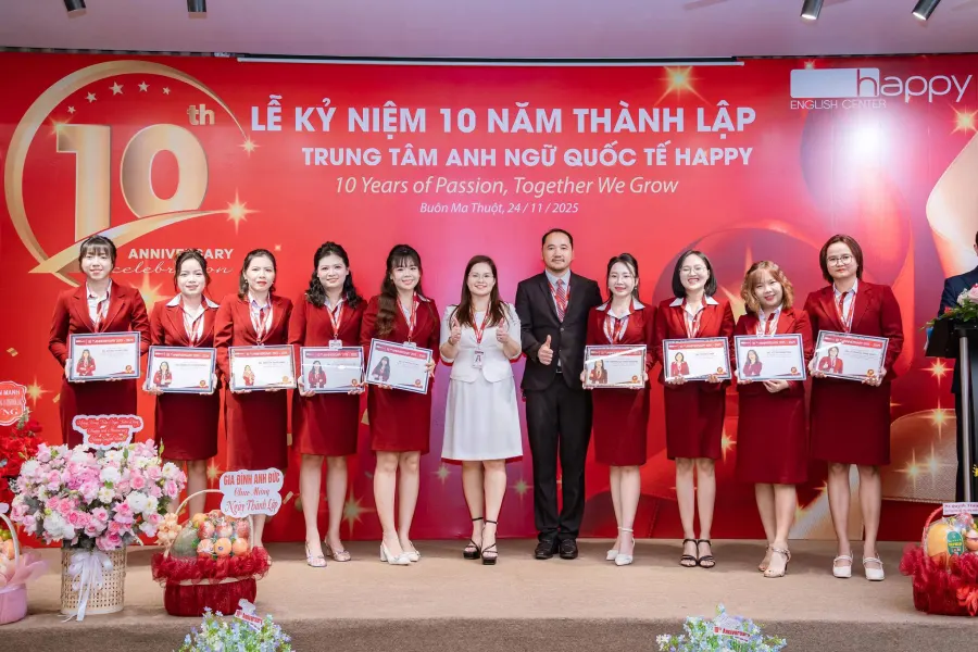 Trung tâm Anh ngữ Quốc tế Happy