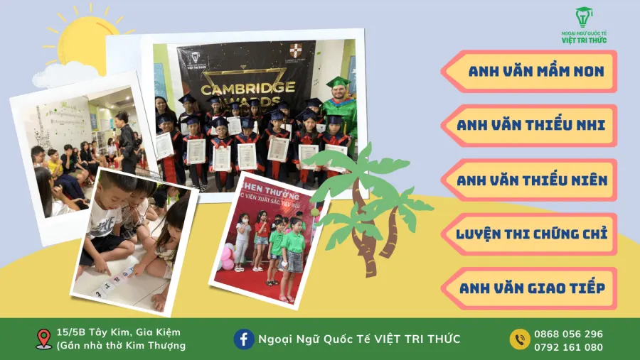 Trung tâm Ngoại ngữ Việt Tri Thức