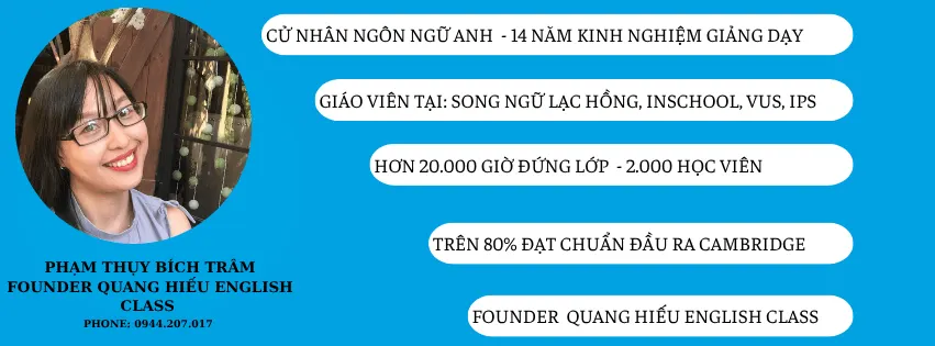 Trung tâm Tiếng Anh Quang Hiếu