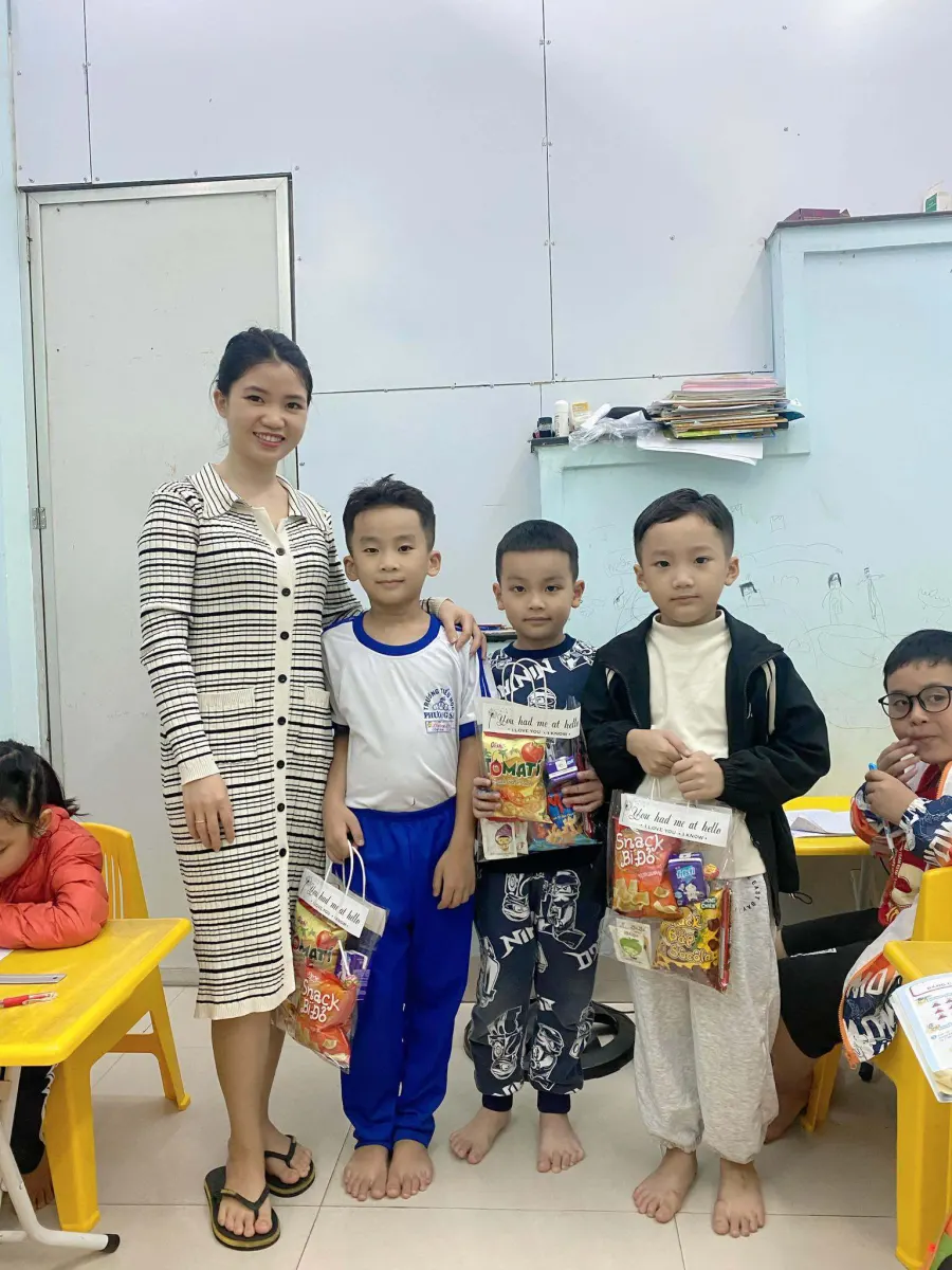 Lớp Tiền Tiểu Học Cô Trinh