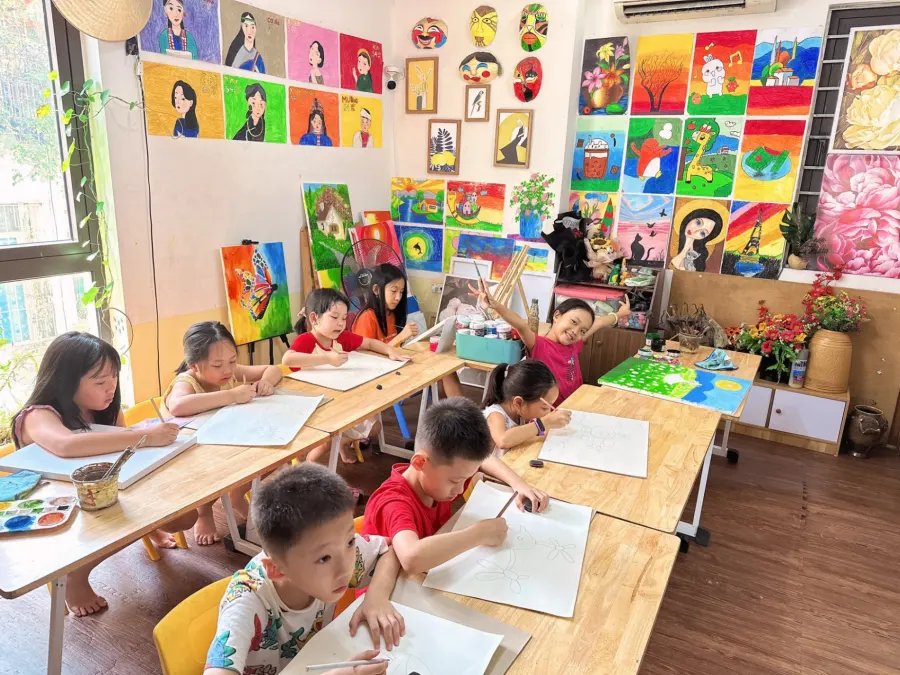 Lớp Dạy vẽ TiNy arts