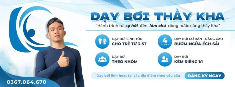 Lớp Dạy bơi Thầy Kha