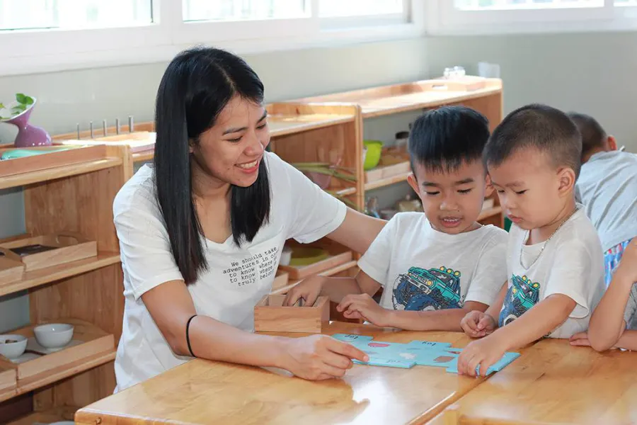Trường Mầm Non Song Ngữ Montessori Smiling Fingers