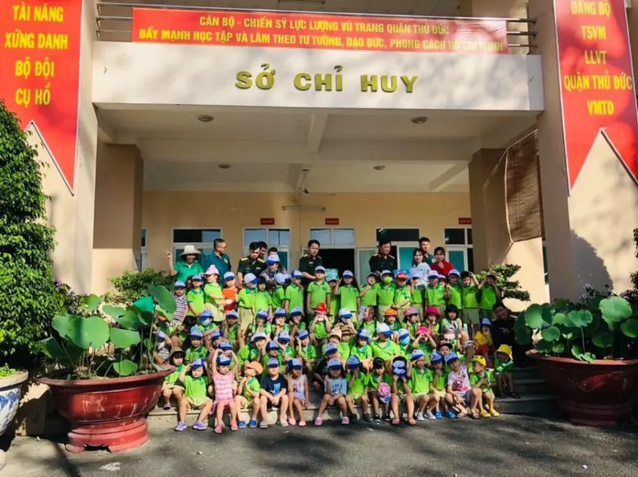 Trường Mầm Non Bông Sen Xanh