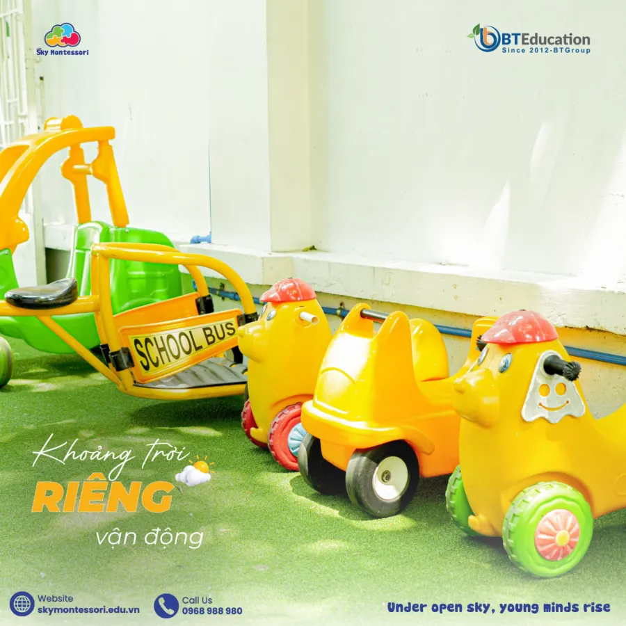 Mầm Non Bầu Trời Xanh-Sky Montessori Tân Bình