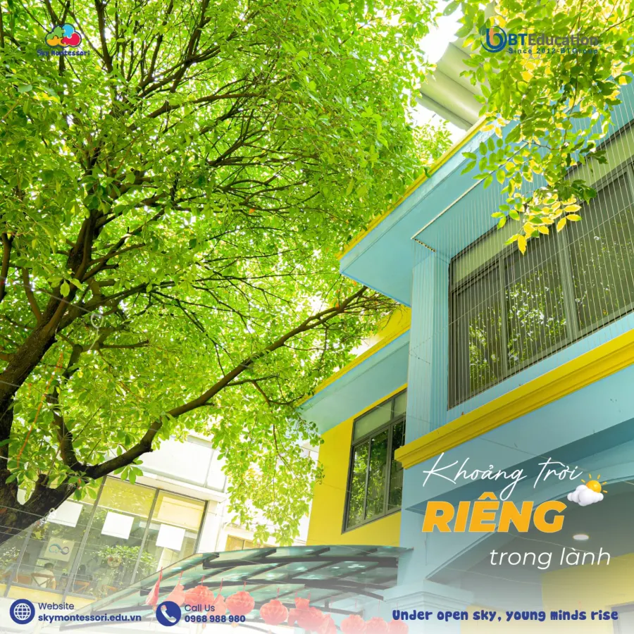 Mầm Non Bầu Trời Xanh-Sky Montessori Tân Bình