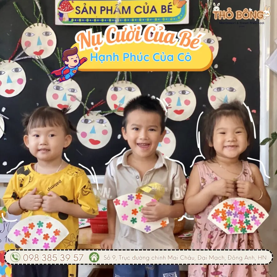Trường Mầm Non Thỏ Bông Montessori & Steam - Đại Mạch, Đông Anh