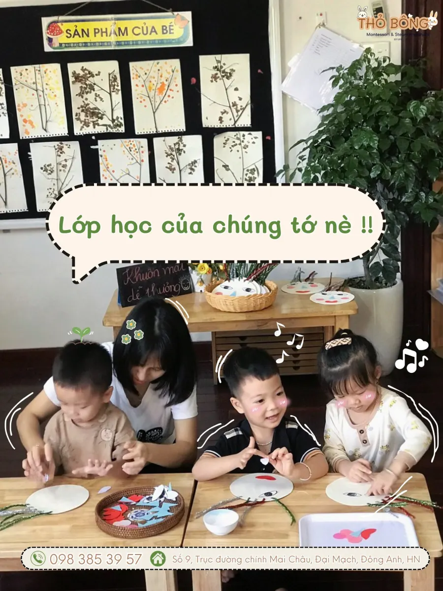 Trường Mầm Non Thỏ Bông Montessori & Steam - Đại Mạch, Đông Anh