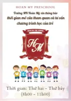 Hệ thống Trường mầm non Hoàn Mỹ (Hoan My Preschool)