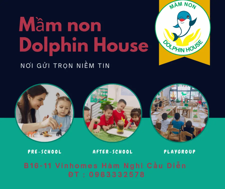 Trường mầm non Dolphin House - Vinhomes Hàm Nghi