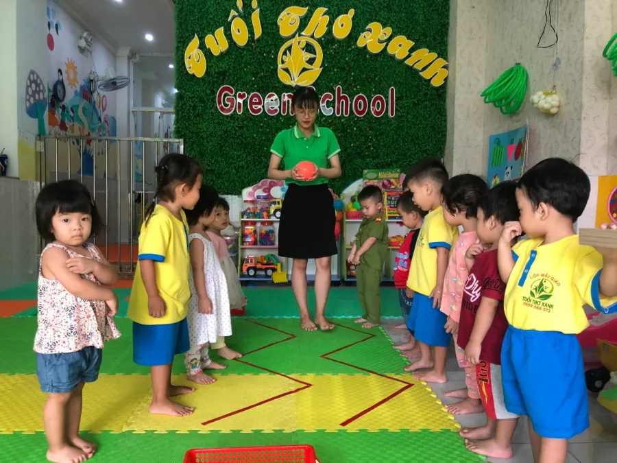 Mẫu Giáo Tuổi Thơ Xanh  - Phong Phú