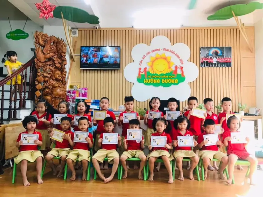 Lớp Mầm Non Độc Lập Hoa Hướng Dương K35