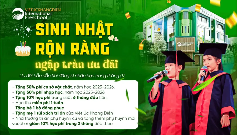 Trường Mầm Non Quốc Tế Việt Úc Khang Điền