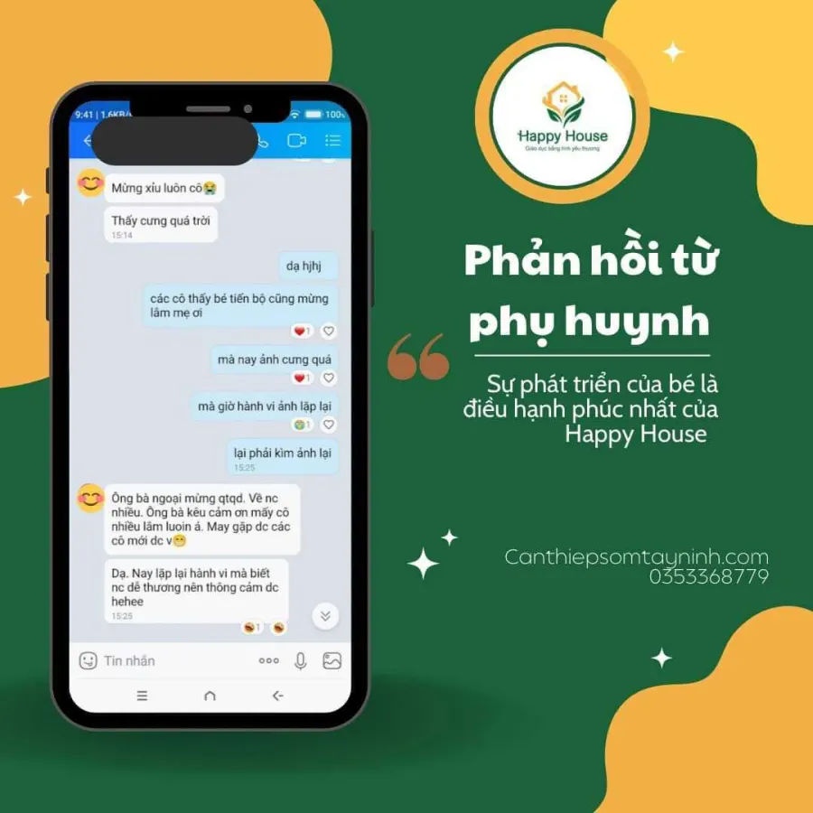 Trung Tâm Can Thiệp Sớm Happy House