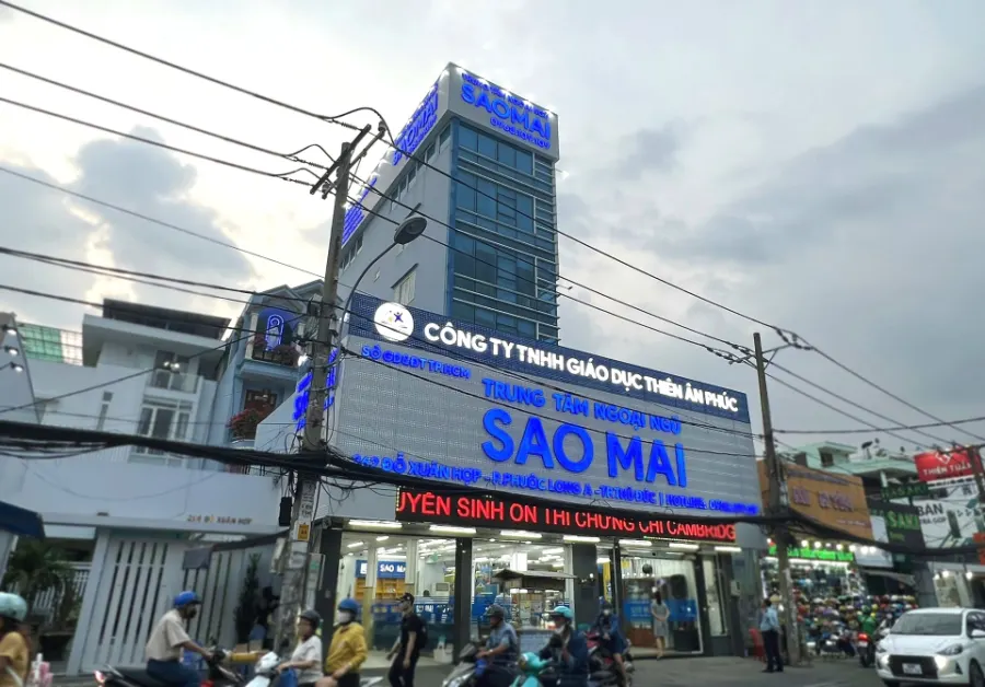 Trung Tâm Ngoại Ngữ Sao Mai