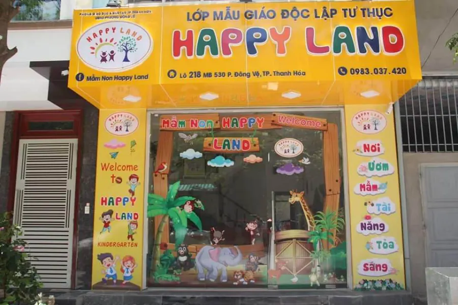 Mầm Non Happy Land - Đông Vệ, TP Thanh Hóa